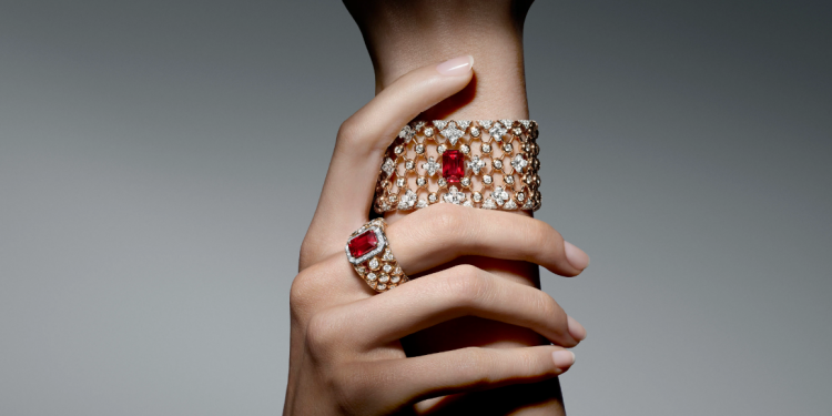 Louis Vuitton has just launched its Spirit High Jewelry collection, a tribute to rubies